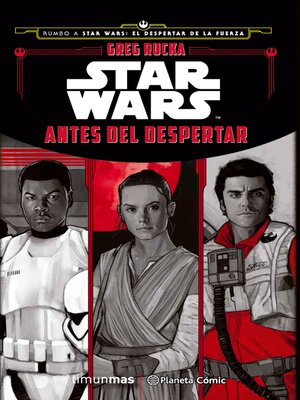 cover image of Star Wars: Antes del despertar
